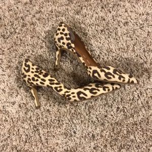 JCrew D’orsay Leopard Pumps
